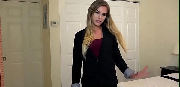  Real amateur realtor pussyfucked in house